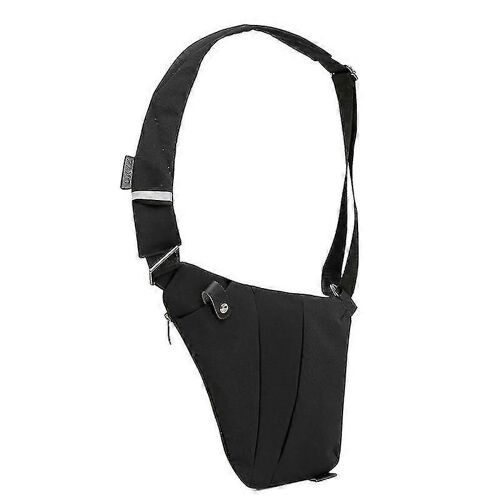 Antivol Slim Sling Bag, Multi-purpose Body Bag Shoulder Pack pour hommes Femmes Outdoor Travel(noir)