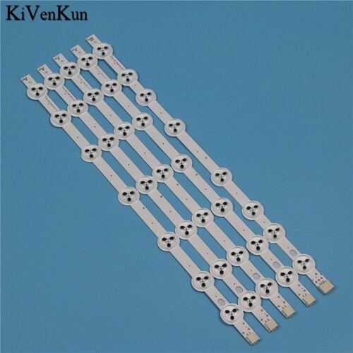 356mm 10 piece pour 2TV Bande de rétro-éclairage TV pour Telefunken, Kit de barre TV Full HD, bandes 390D A/A ( Nipseyteko )