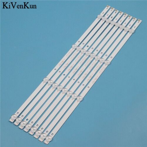 484mm 16 piece pour 2 TV Kit de lampes TV 8 pièces/ensemble 484mm 6V, bandes de rétro-éclairage LED 50 "", barres LED K500WDC2 ( Nipseyteko )