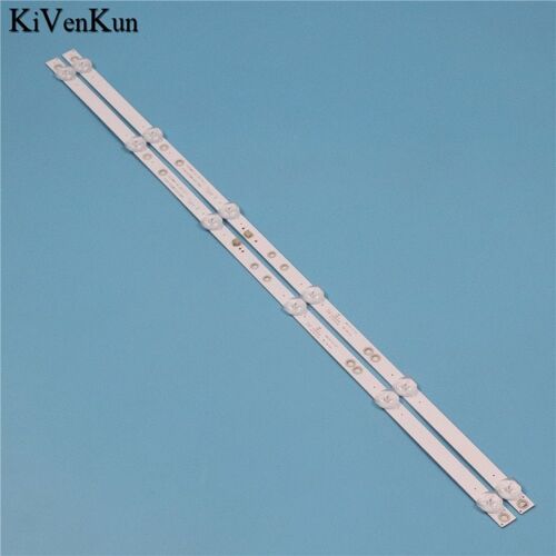 582mm 4 piece pour 2 TV Kit de lampes TV 582mm, bandes de rétro-éclairage LED pour Romsat K320WDX A1 de bandes A2113N11 AB ( Nipseyteko )