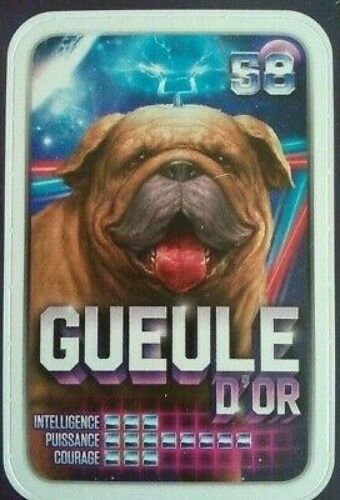 Carte Marvel 2021: Révéle Ton Pouvoir N 58 : Gueule D'or