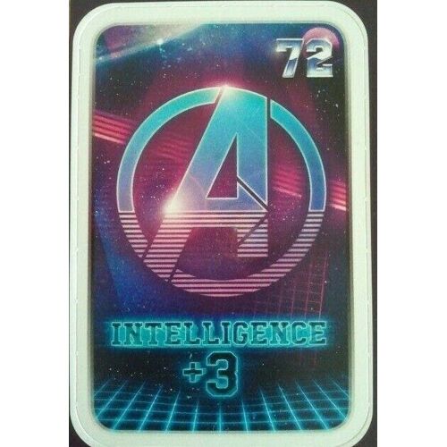 Carte Marvel Leclerc 2021 Intelligence +3 N72