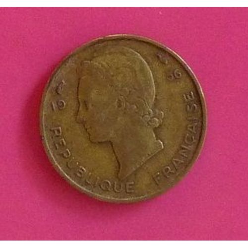 Aof Pièce De 5 Francs Cfa De 1956