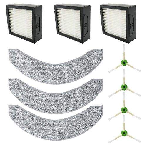 Kit de pièces de rechange pour Combo J7+ Plus/Combo J9+ Plus Robot Aspirateur Brosse Principale Côté Filt