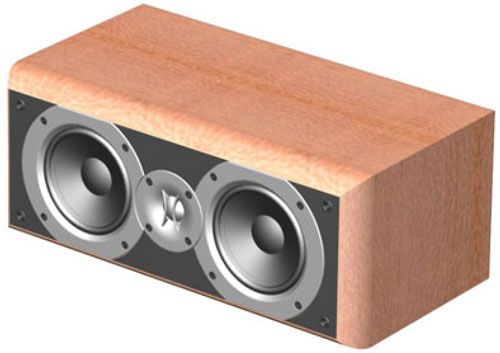 Une enceinte Infinity Primus C-25 hêtre