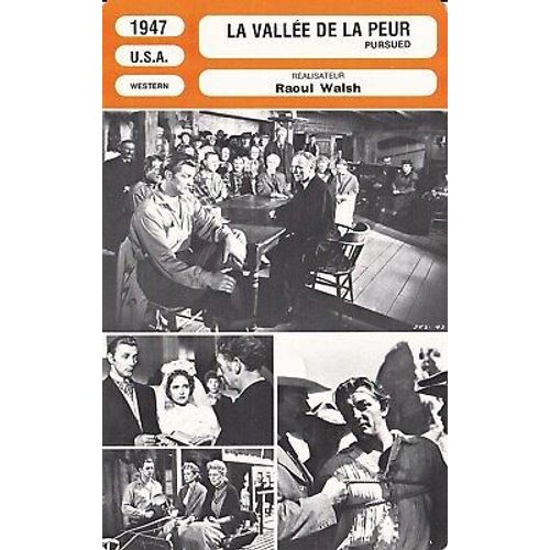 Fiche Monsieur Cinema La Vallée De La Peur