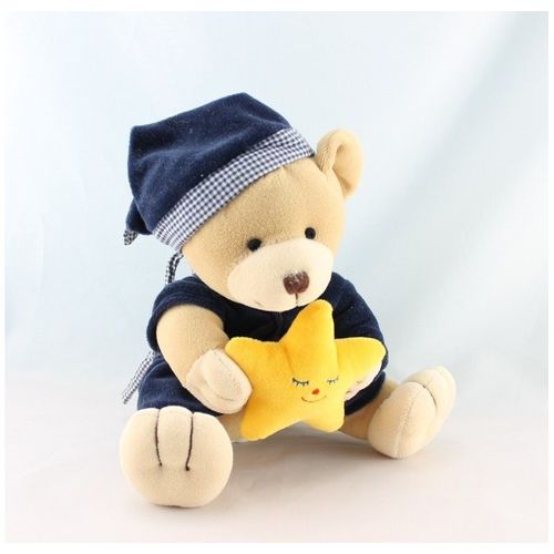Ours Musical Bleu Marine Étoile Jollybaby