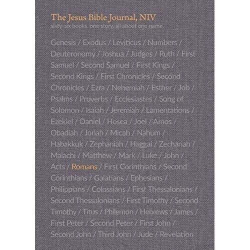 The Jesus Bible Journal, Romans, Niv, Paperback, Comfort Print | Softcover