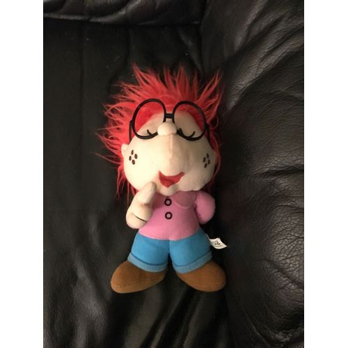 Peluche Doudou Les Crapules Cheveux Rouge Edition Atlas
