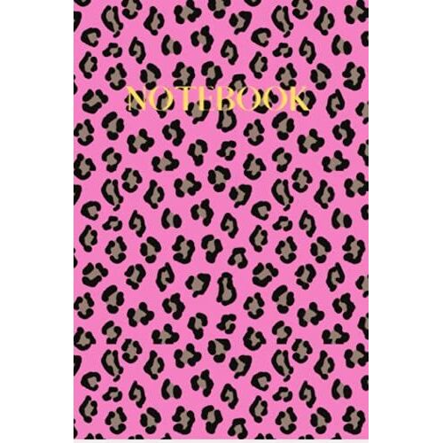 Notebook: Cheetah/Leopard Print Composition Notebook - 120 Pages - Large 6" X 9"