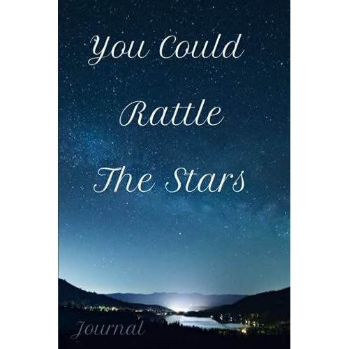 You Could Rattle The Stars Journal: Heir Of Fire Starry Sky Cover Journal (Sarah J Maas)