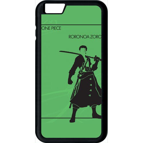Coque Iphone 6+ - One Piece Roronoa Zoro - Noir