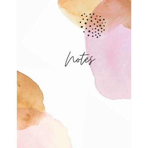 Pastel Notes: 80 Pages Lined Notebook