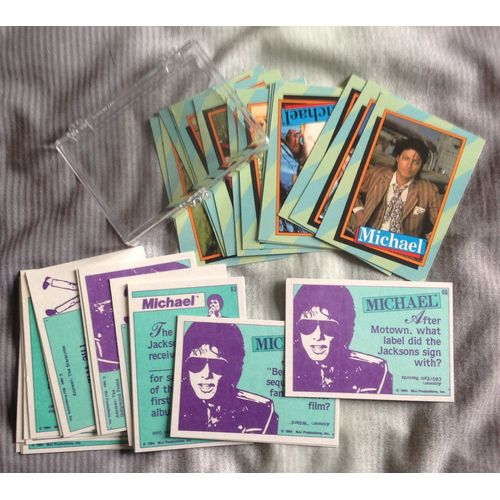 Michael Jackson - Jeu De Cartes Quizz