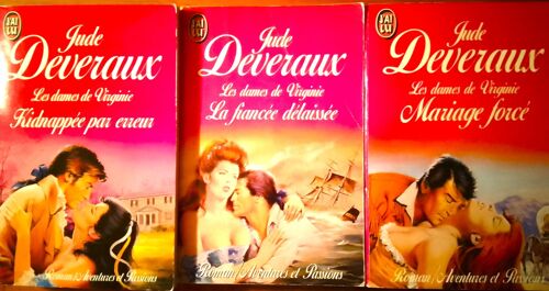 Les Dames De Virginie De Jude Deveraux - 3 Tomes - Kidnappée Par Erreur - La Fiancée Délaissée - Mariage Forcé