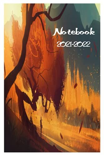 Notebook - Hello Autumn - Hello Fall 59: Warm, Fun, Fall-Themed Composition Notebook Perfect For Taking Notes_6in X 9in X 114 Pages White Paper Blank Journal With Black Cover Perfect Size