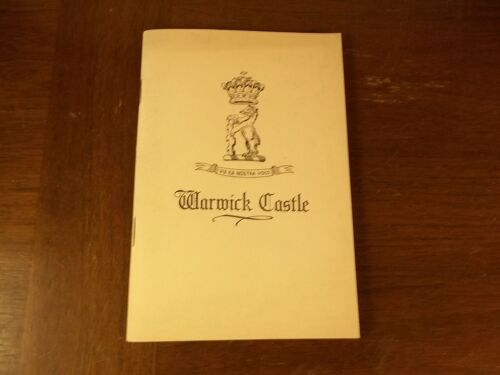 Tourist Guide: Warwick Castle; The Warwick Castle Estate Office- 1954 -