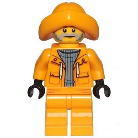 LEGO Hidden Side Captain Jonas hs007 du set 70419