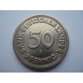 Allemagne République Fédérale 50 Pfennig 1949 J