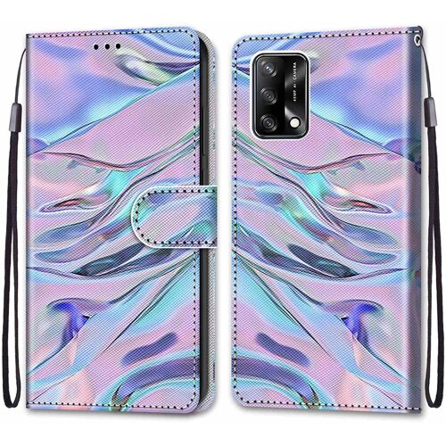 Coque Pour Huawei Honor 8x, Etui En Cuir Pu Portefeuille Housse Coque Avec 360 Degres Silicone Antichoc Protection Cover Cuir Pochette Magnetique Und Flip Bequille (Marbre)