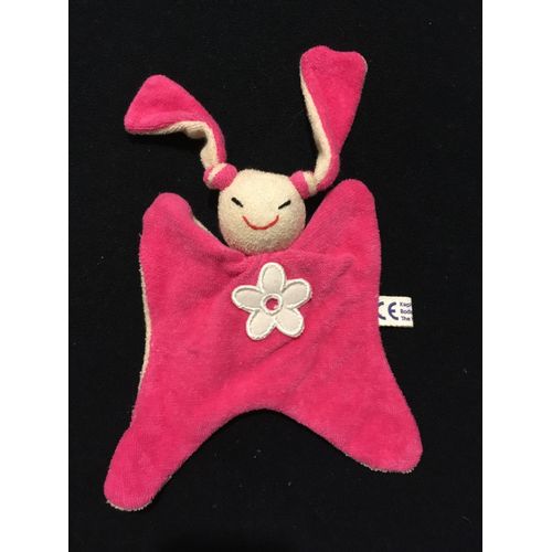 Doudou-Hochet Keptin "Suzie" Rose