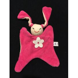 Doudou-Hochet Keptin "Suzie" Rose