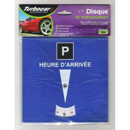 Disque Bleu Turbocar (Original) - Disque De Stationnement Français Zone Bleue (Produit Original De Marque Turbocar)