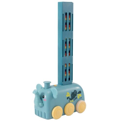 Jouet à assembler en trois dimensions pour enfants, blocs de construction éducatifs, Puzzle de dominos en Train