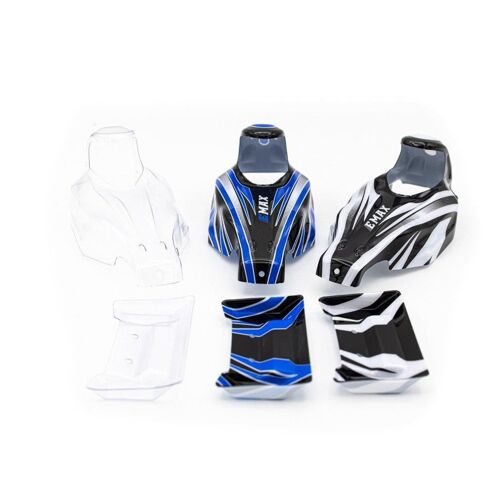Kit de pièces de rechange pour voiture EMAX, Interceptor officiel FPV RC, coque personnalisée, 3 pièces