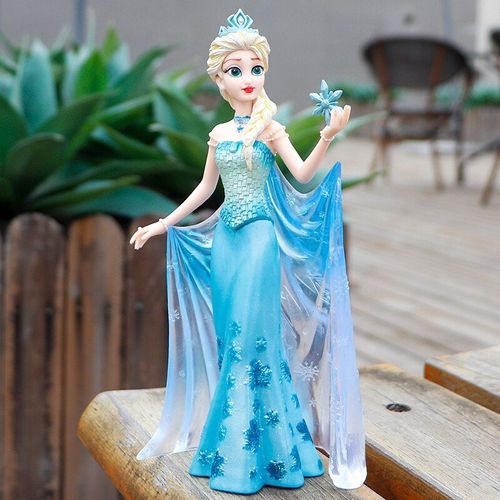 Figurines Jasmine, Elsa, Raiponce, Blanche-Neige, 19cm, En Pvc, Princesse, Dessin Animé, Poupées, Jouets Pour Enfants, Nouveauté 2021