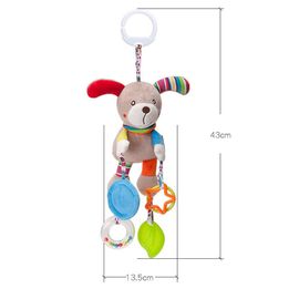 Hochet En Coton Pour Bébé, Jouet En Peluche, Girafe, Mobile, Poupée En Peluche, Nouveau-Né, Jouet Éducatif Pour Enfants