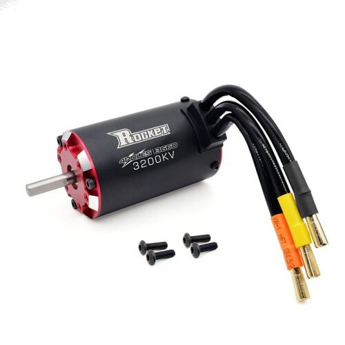 Moteur Sans Balais 3660, Étanche, Sans Capteur, 3.175mm, 4250kv, 3600kv, 3200kv, 2800kv, Pour Véhicules Rc 1/10
