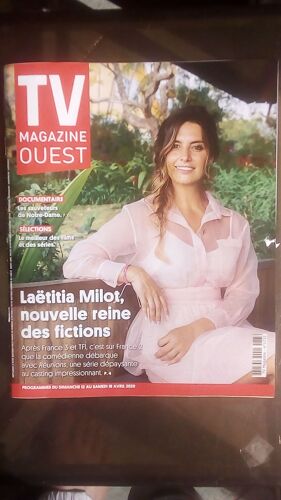 Tv Magazine Ouest 1732 : Laetitia Milot Reine Des Fictions