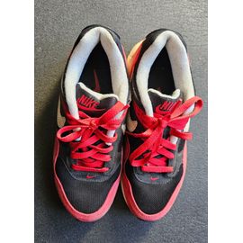 Nike Air Max Carrelate (Noir / Blanc / Rouge) Femme 37.5