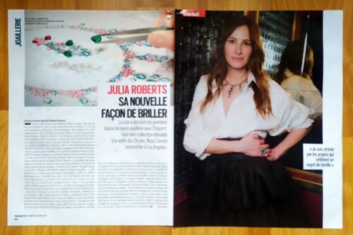 Paris Match N°3908, Coupure De Presse, Julia Roberts