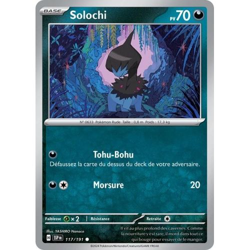 Carte Pokémon - Solochi - 117/191 - Ev8 Etincelles Déferlantes