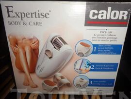Epilateur Calor Expertise Body & Care Rasoir Avec Trousse, Secteur, Mode D'emploi, Double Tête - Fonction Gommage Exclusive