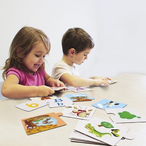 Jeu Puzzle Educatif - Animaux