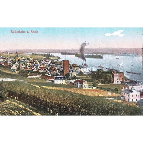 Carte Postale Ancienne "Rüdesheim Am Rhein"