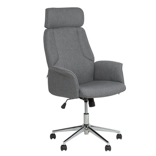 Chaise de bureau Gris PILOT