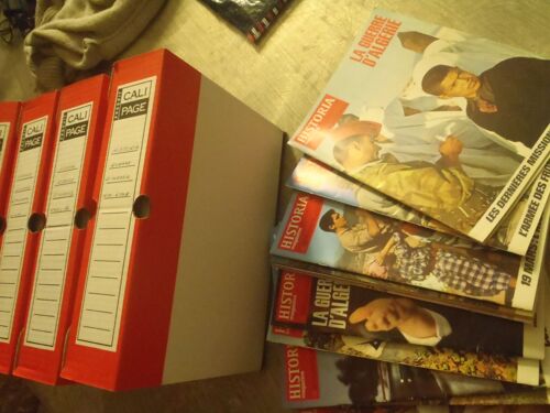 Historia La Guerre D'algerie N° 1 A 403 En Boites Archives