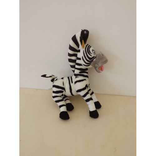 Doudou Peluche Zèbre Marty Madagascar