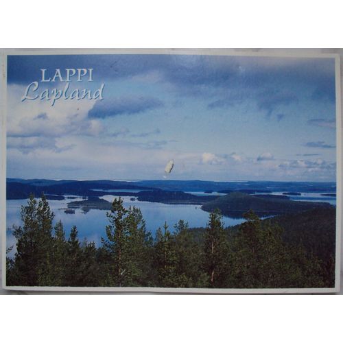 Finlande..  Suomi.. Lappi . Lapland . A Typical Summer Day . Au Verso Timbre Tampon Suomi Finland. 