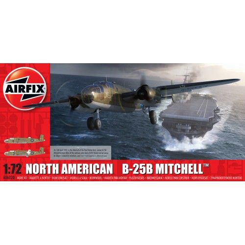 Maquette Avion : North American B25b Mitchell-Airfix