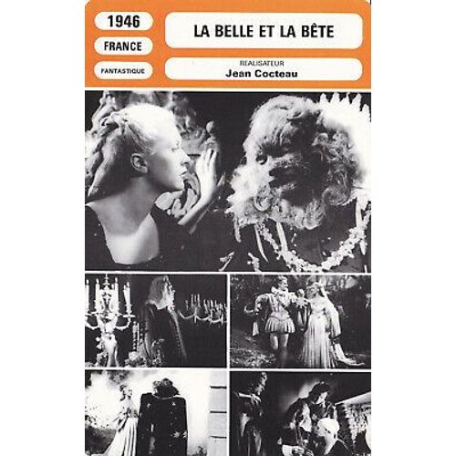 Fiche Monsieur Cinema La Belle Et La Bête (1946)