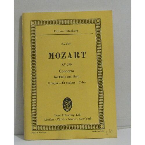 Mozart Concerto For Flute And Harp C Major
