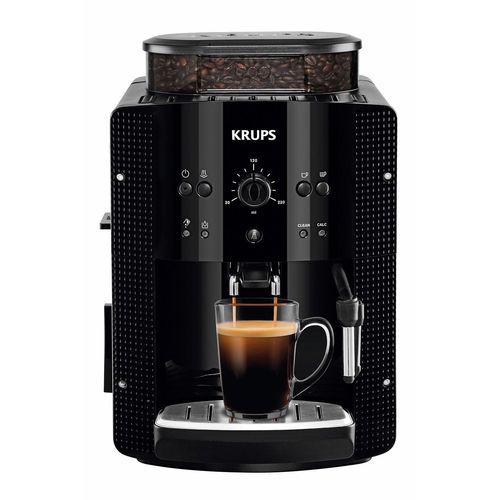 Krups EA810870 Roma - Machine à café automatique avec buse vapeur "Cappuccino" - 15 bar - noir