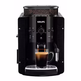 Krups EA810870 Roma - Machine à café automatique avec buse vapeur "Cappuccino" - 15 bar - noir