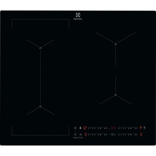 Electrolux EIS62449C Noir Intégré (placement) 60 cm Plaque avec zone à induction 4 zone(s)