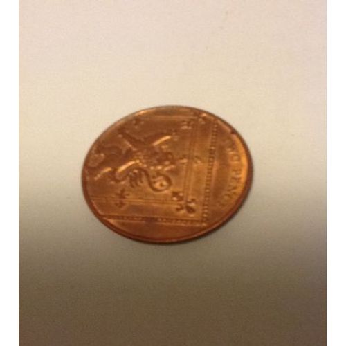 Pièce De 2 Pence Royaume Uni De 2009